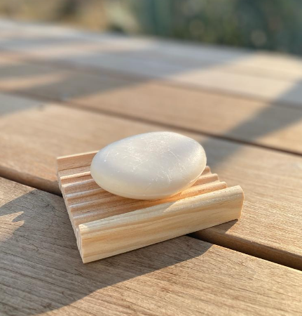 Porte savon en bois
