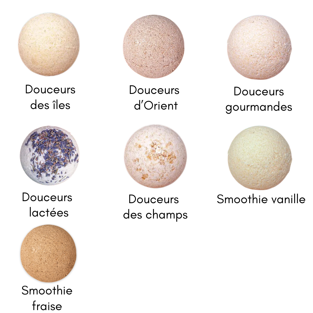 Coffret 2 bombes de bain personnalisable