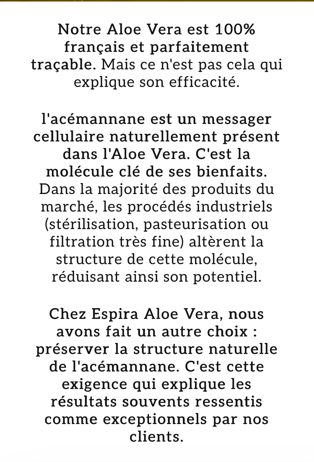 Gel sérénité Aloe Vera