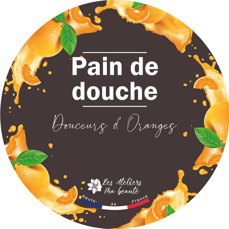 Pain de douche Douceurs d'oranges