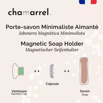 Porte savon aimanté